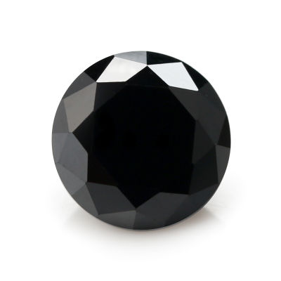 Black cubic zirconia 1mm round