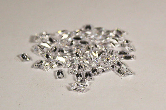 Rectangular Baguette Cubic Zirconia
